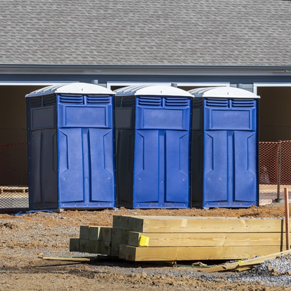 what types of events or situations are appropriate for portable toilet rental in Bynum